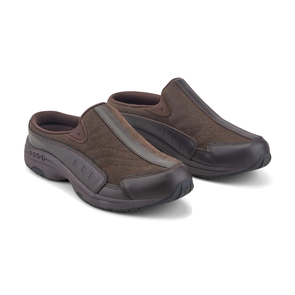 Traveltime Leather Clogs