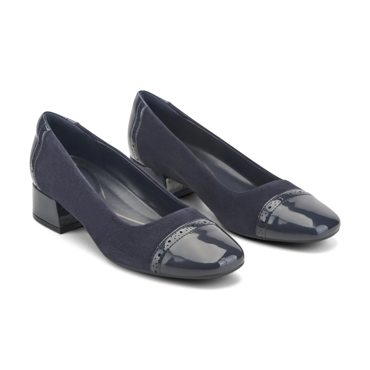 Jasmin Block Heel Pumps