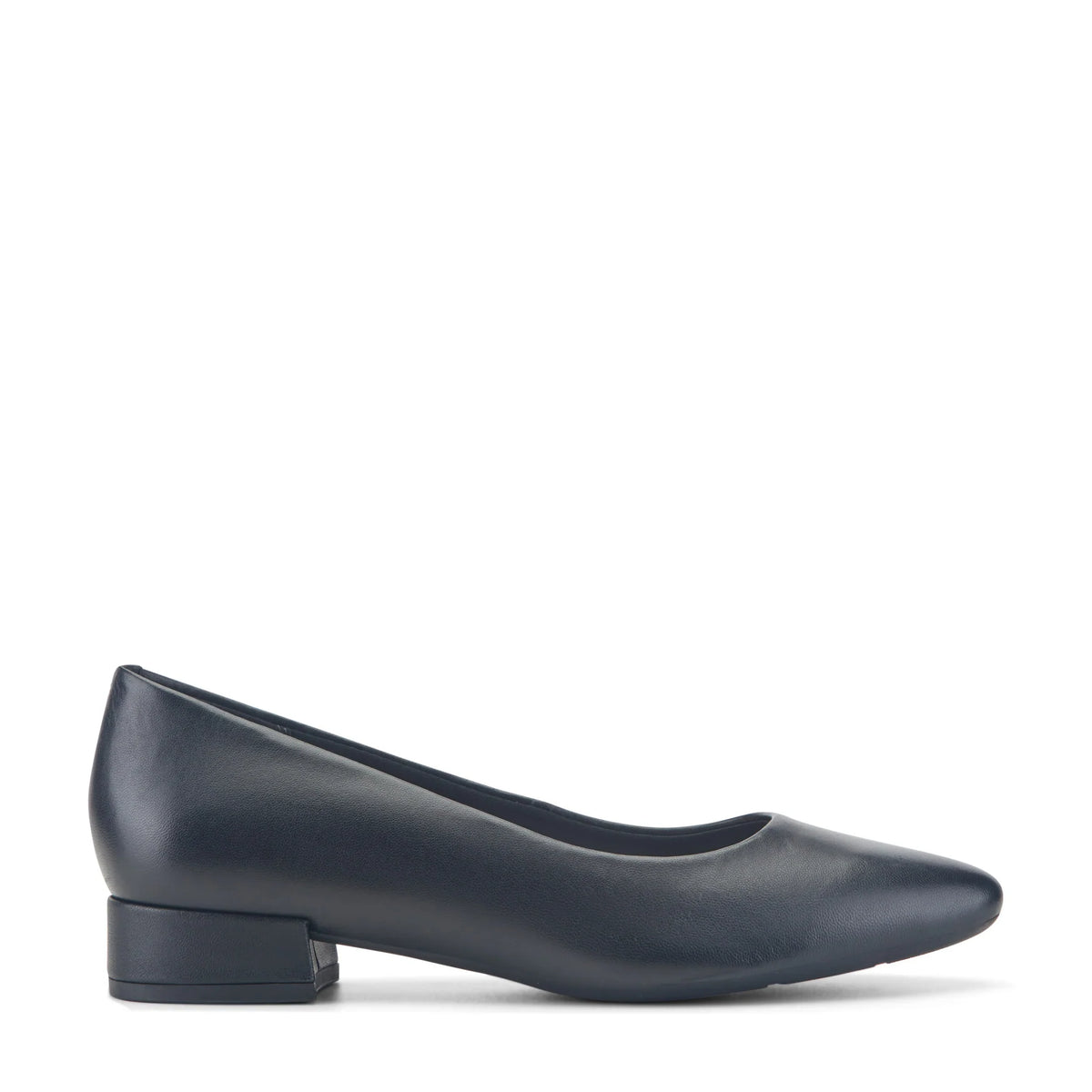 Caldise Leather Low Heel Dress Shoes