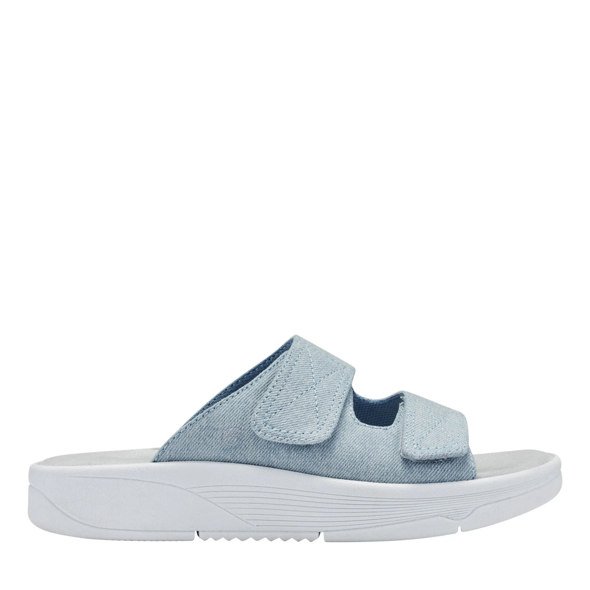 Red Slip On Sandals