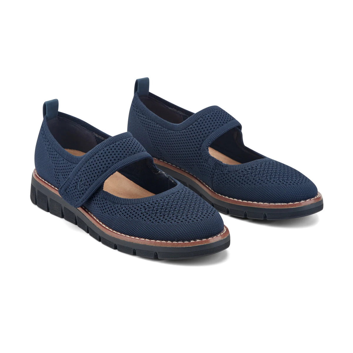 Venna Casual Mary Jane Flats