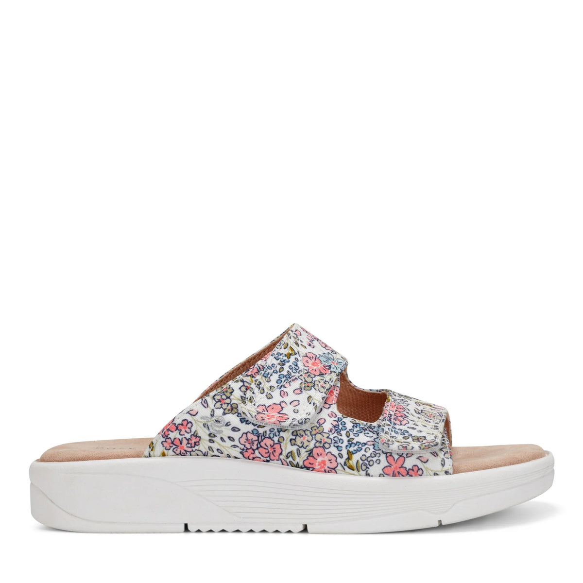 Red Slip On Sandals